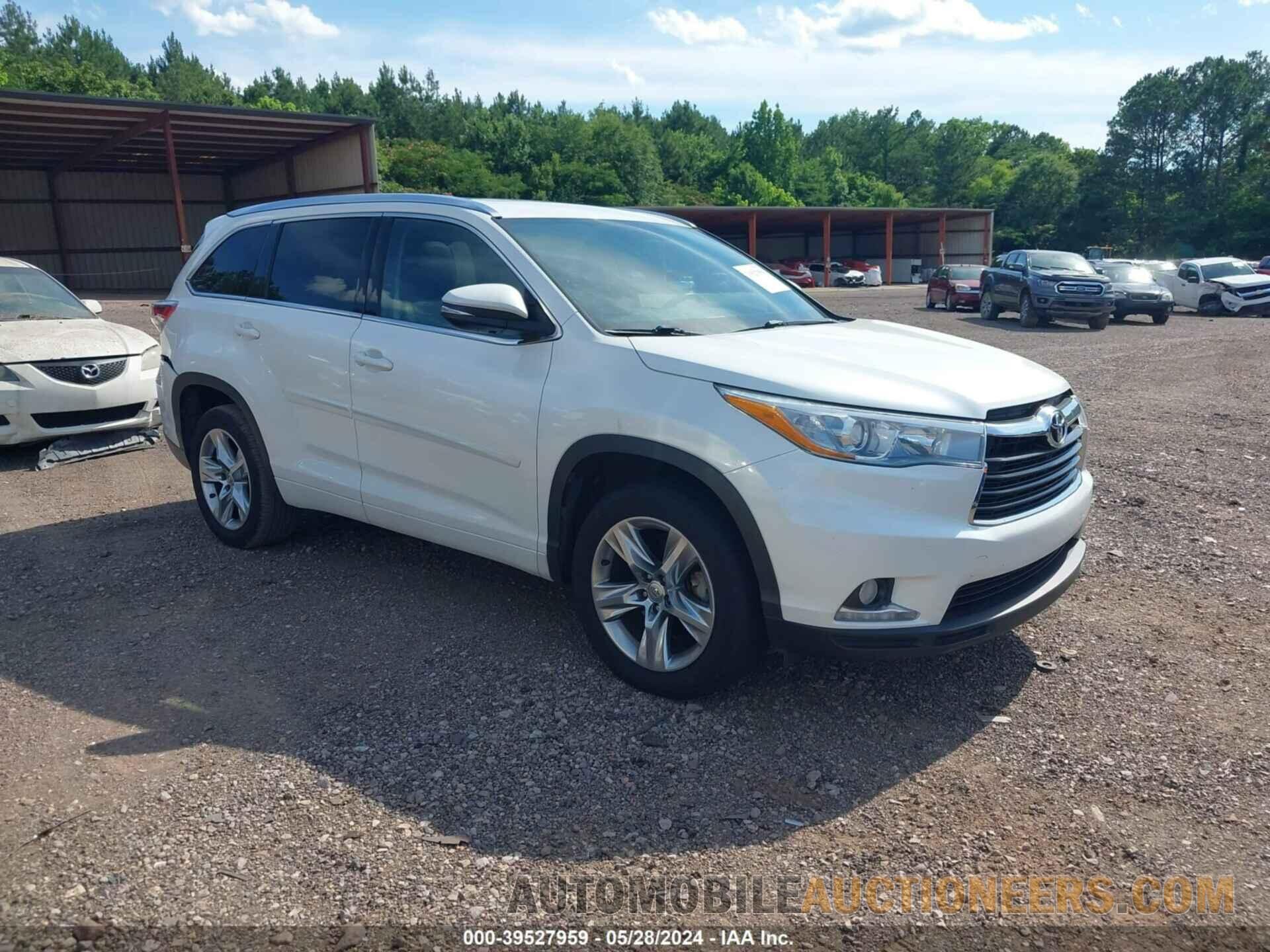 5TDYKRFH8FS059012 TOYOTA HIGHLANDER 2015