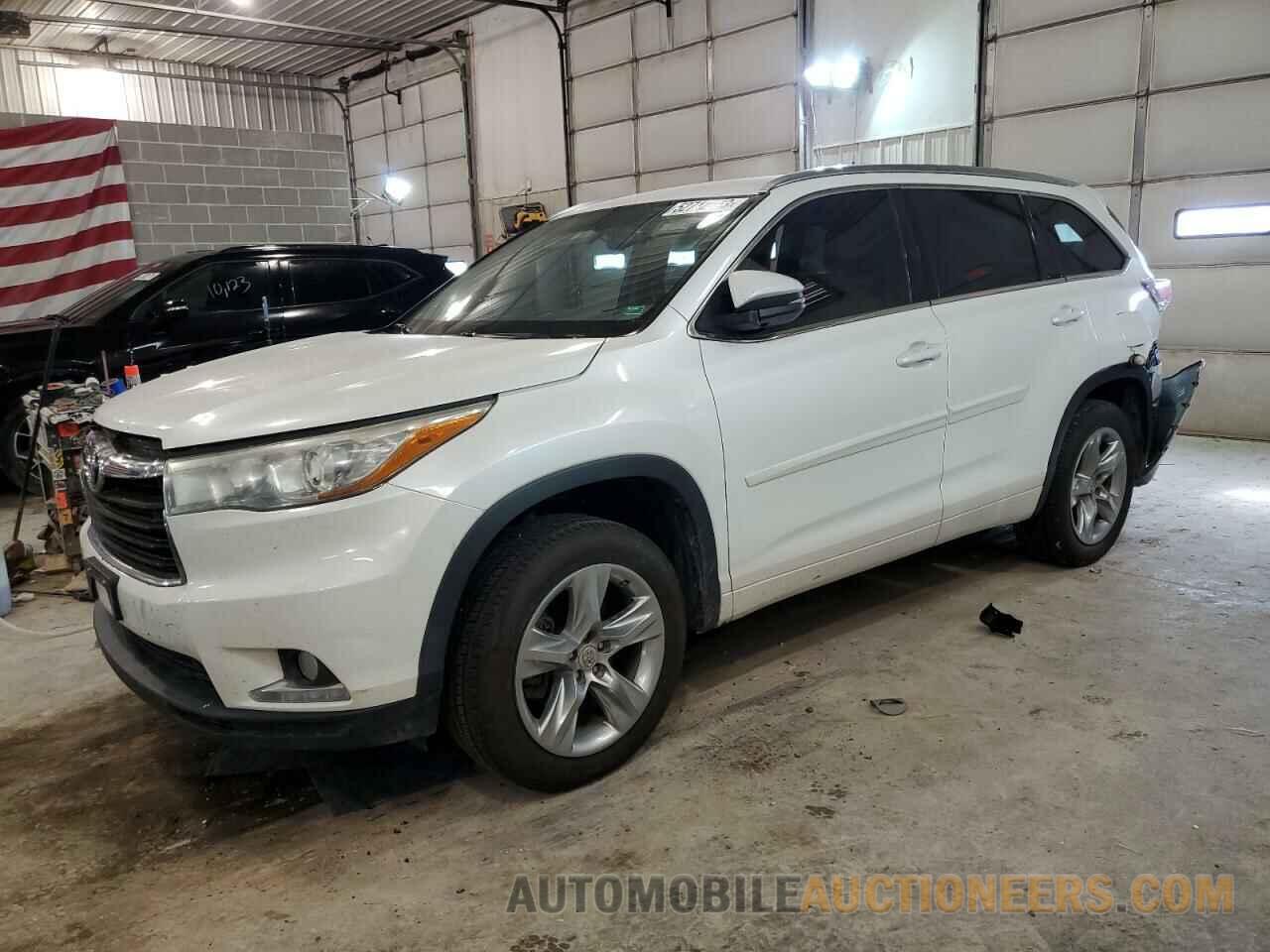 5TDYKRFH8FS071855 TOYOTA HIGHLANDER 2015