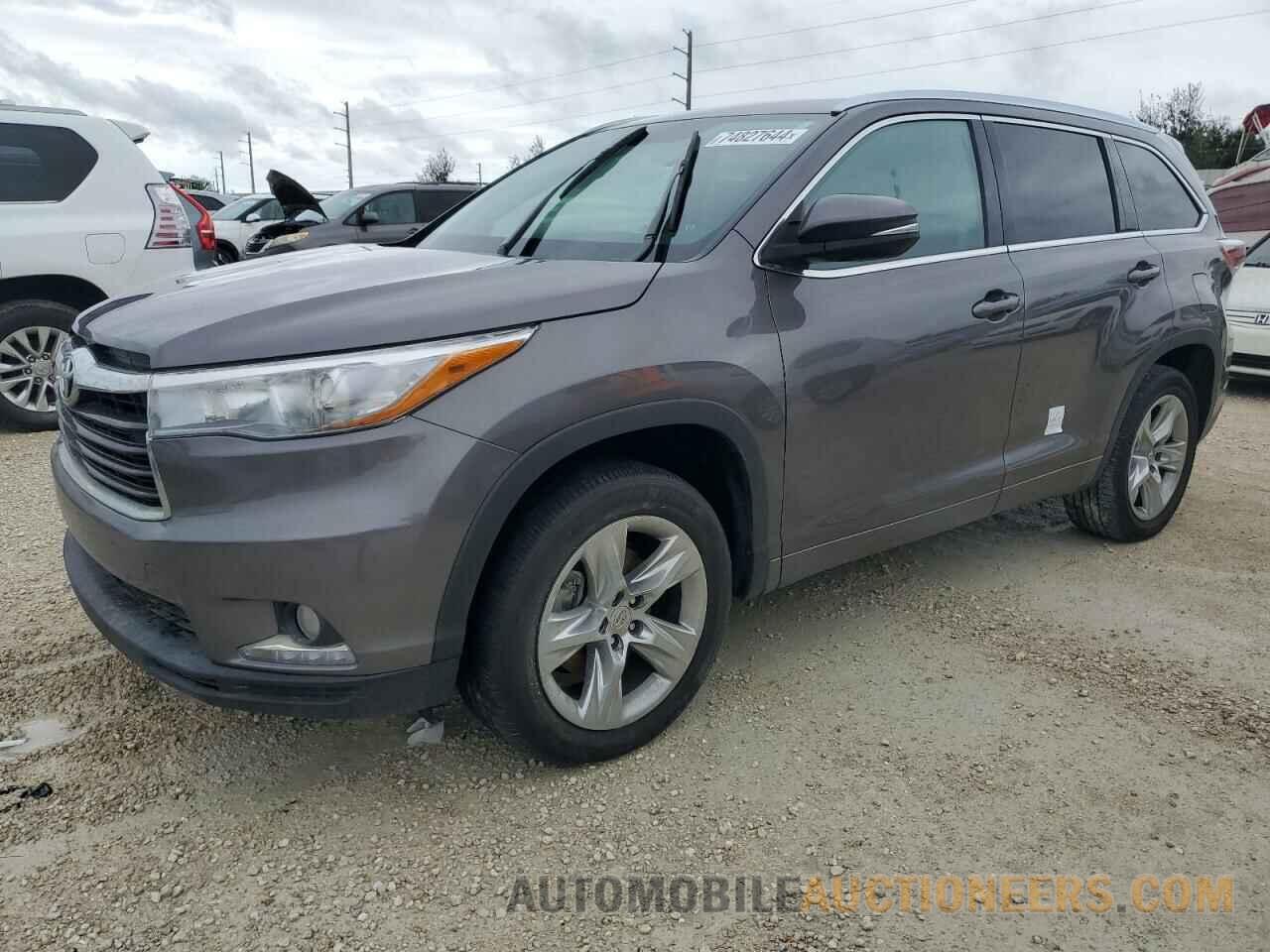 5TDYKRFH8FS087960 TOYOTA HIGHLANDER 2015