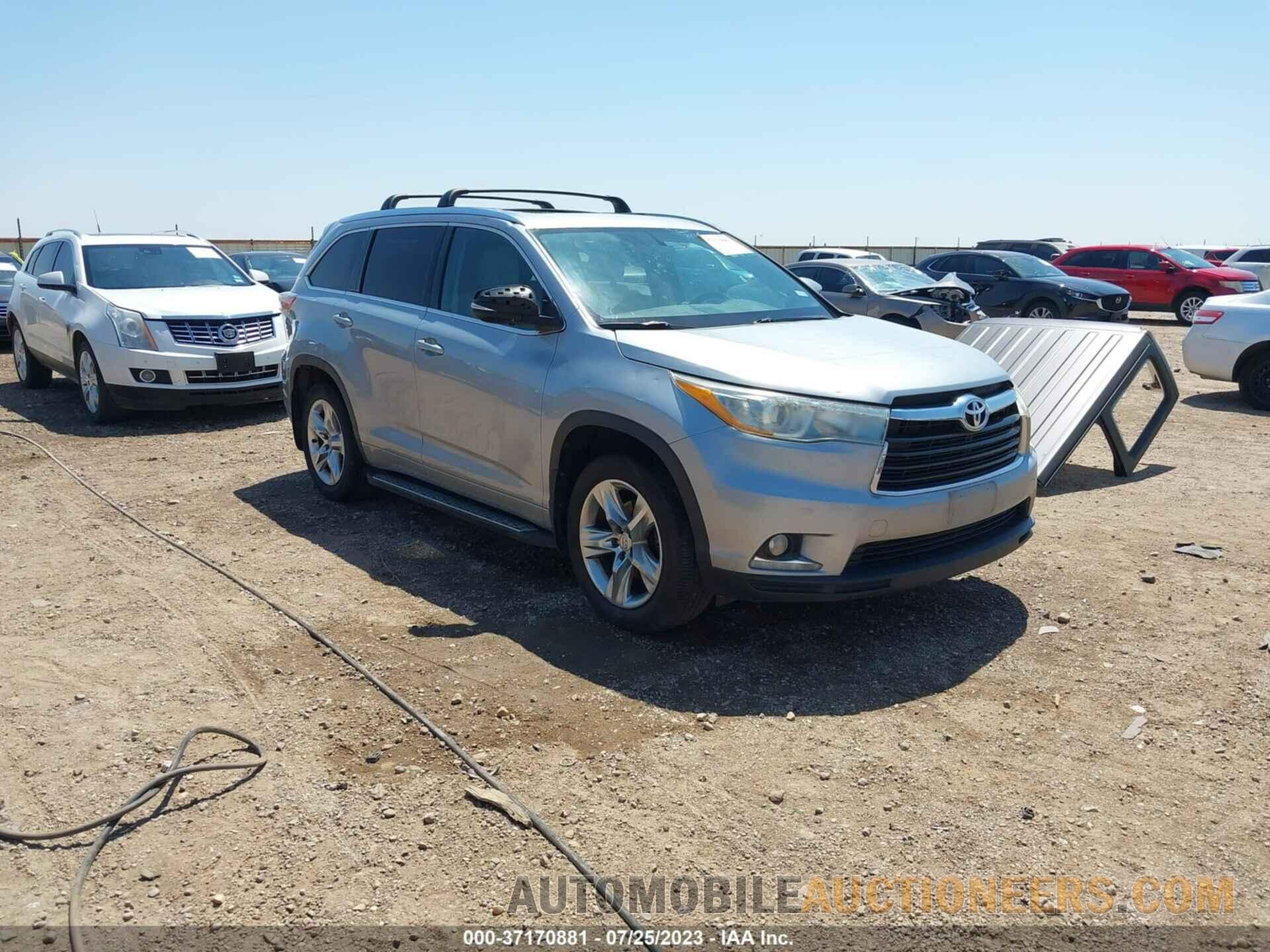 5TDYKRFH8FS088204 TOYOTA HIGHLANDER 2015