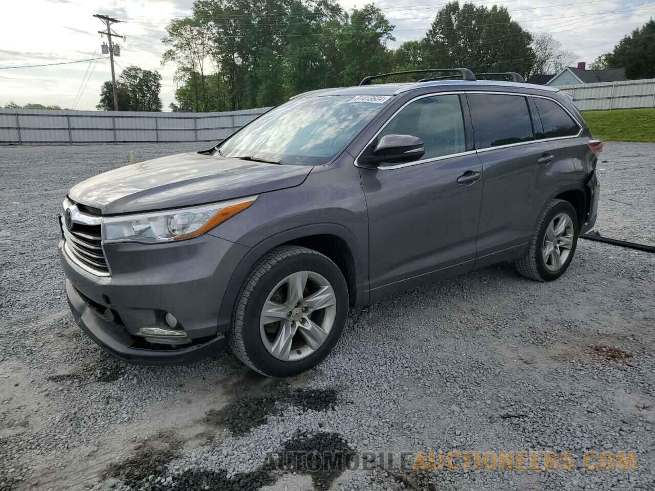 5TDYKRFH8FS091748 TOYOTA HIGHLANDER 2015