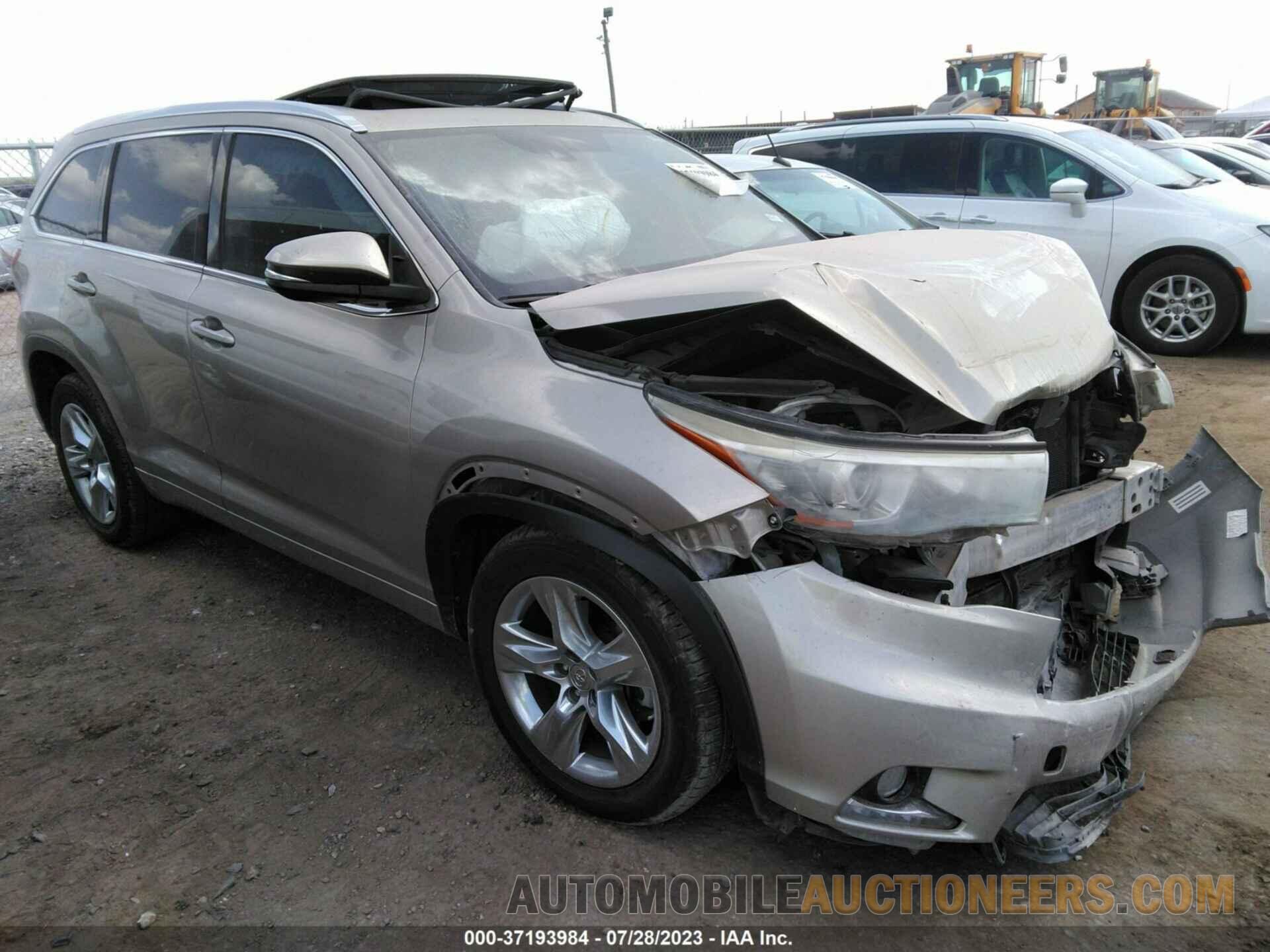 5TDYKRFH8FS096738 TOYOTA HIGHLANDER 2015