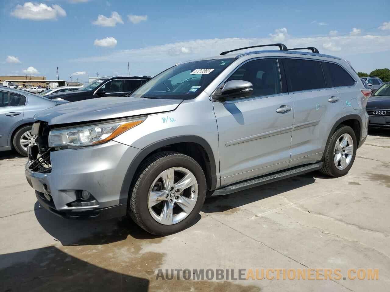 5TDYKRFH8GS123826 TOYOTA HIGHLANDER 2016