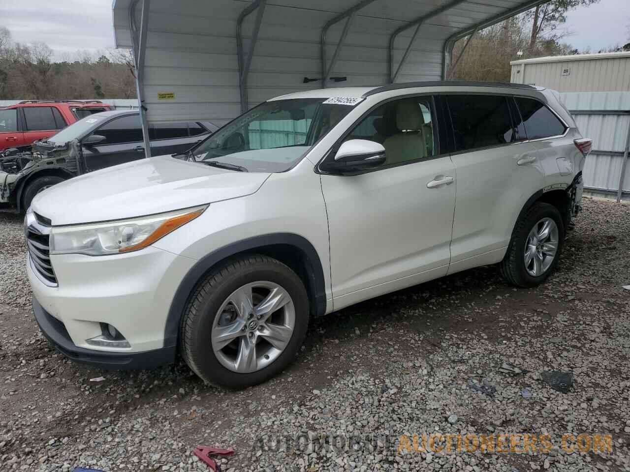 5TDYKRFH8GS132185 TOYOTA HIGHLANDER 2016