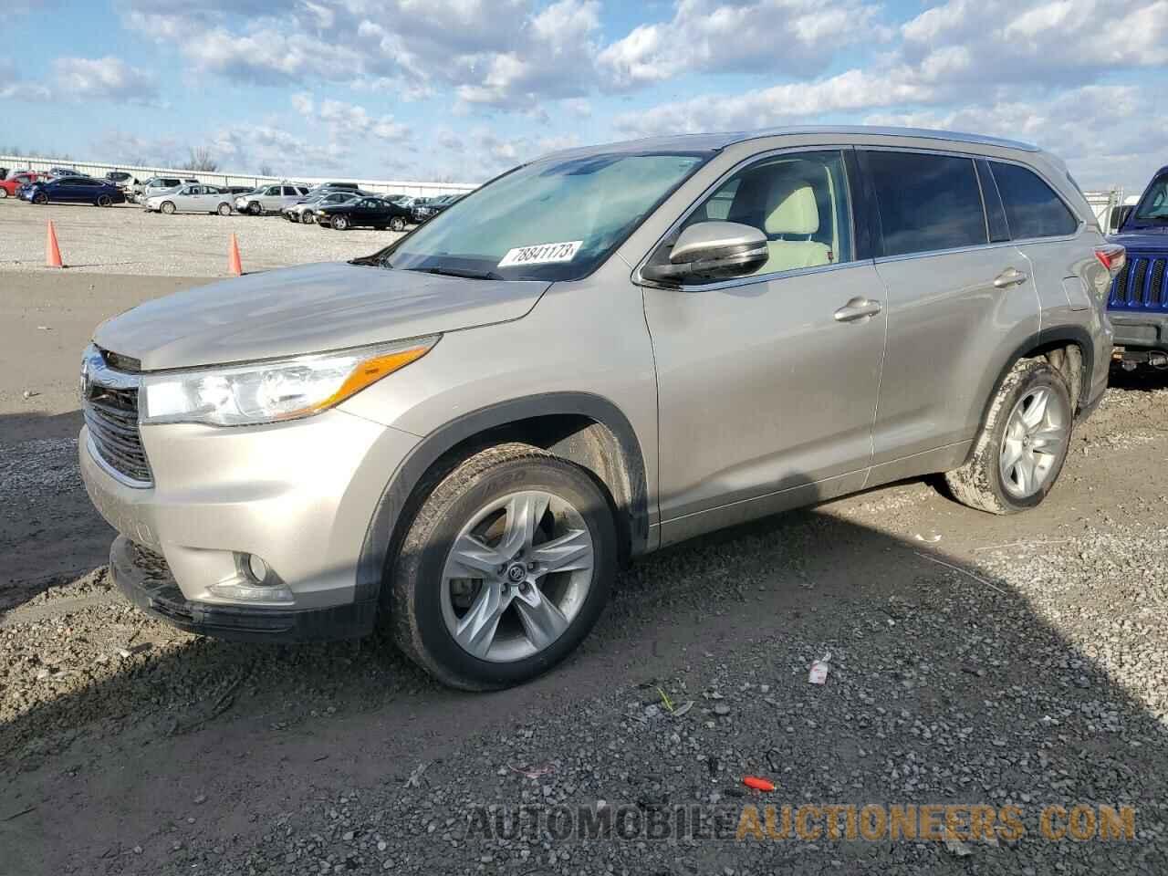 5TDYKRFH8GS136561 TOYOTA HIGHLANDER 2016