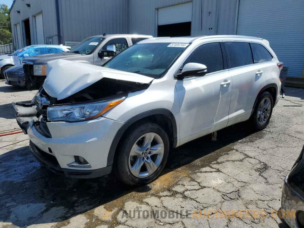 5TDYKRFH8GS157829 TOYOTA HIGHLANDER 2016