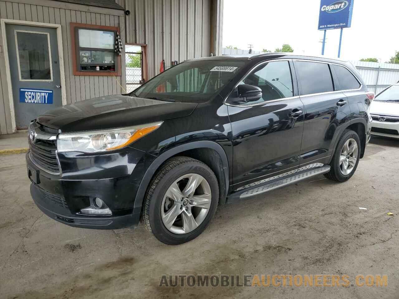 5TDYKRFH8GS176414 TOYOTA HIGHLANDER 2016