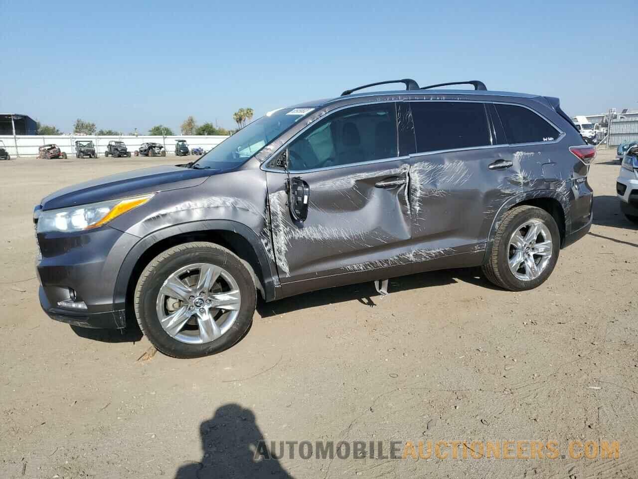 5TDYKRFH8GS184058 TOYOTA HIGHLANDER 2016