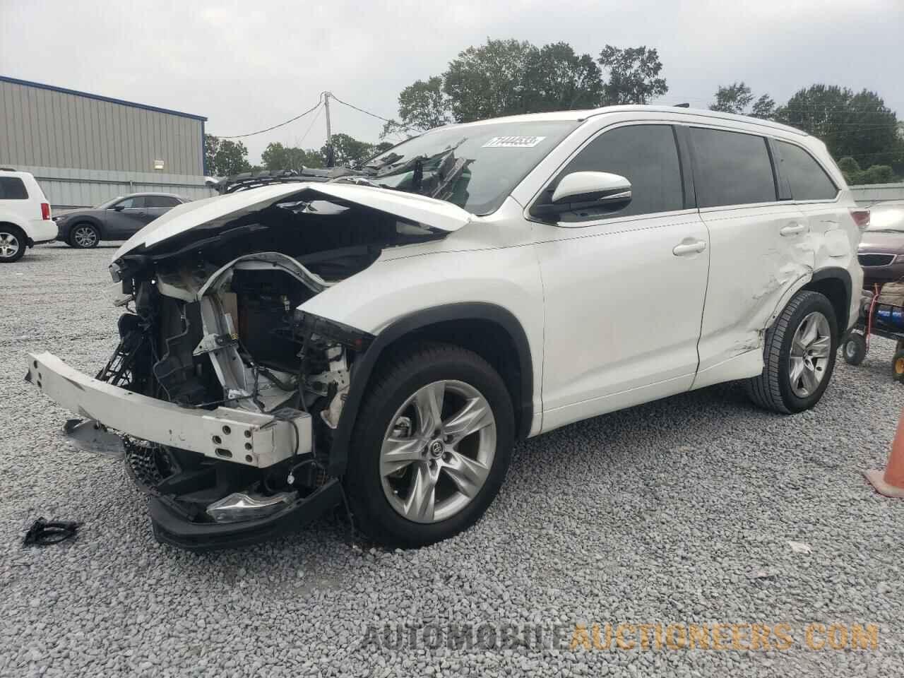 5TDYKRFH8GS185405 TOYOTA HIGHLANDER 2016