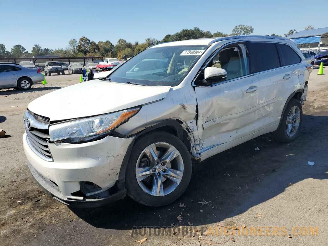 5TDYKRFH9ES011906 TOYOTA HIGHLANDER 2014