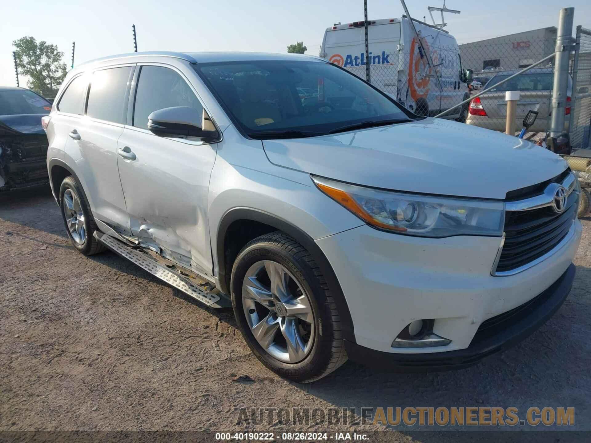 5TDYKRFH9FS063988 TOYOTA HIGHLANDER 2015