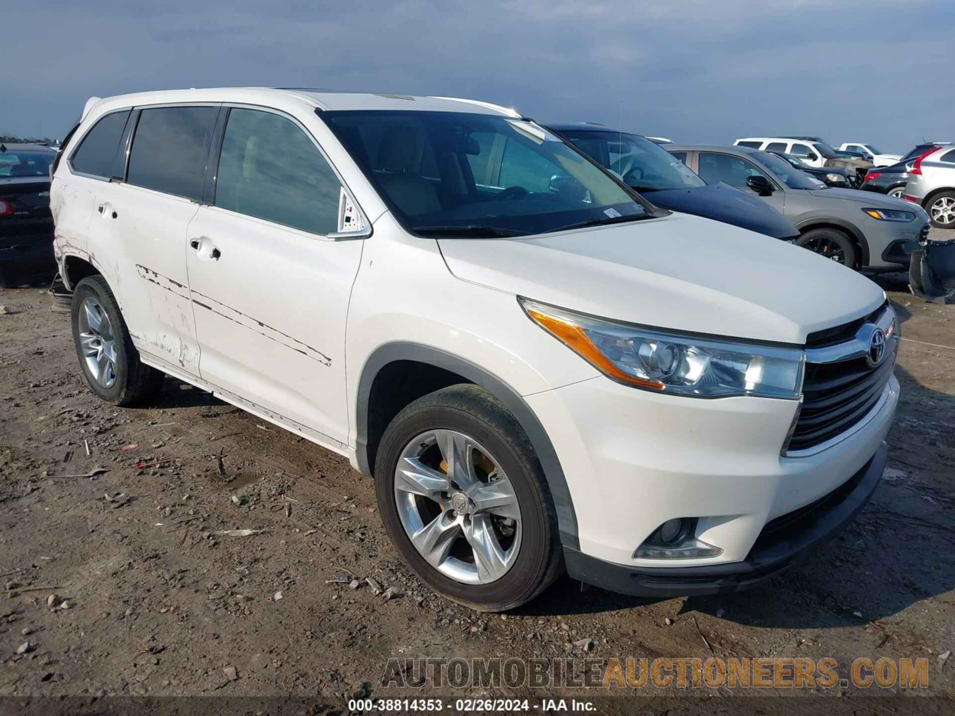 5TDYKRFH9FS087093 TOYOTA HIGHLANDER 2015