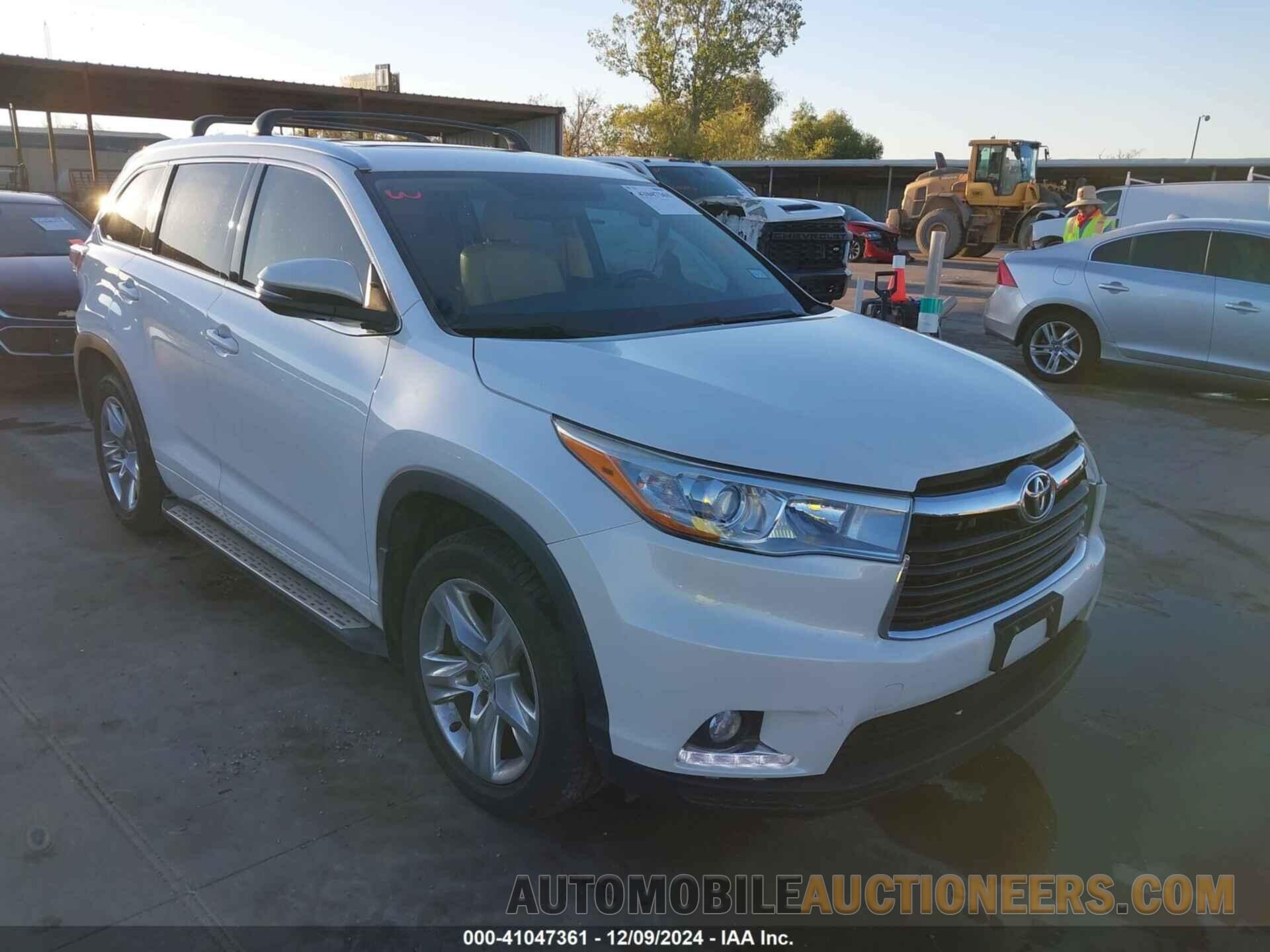 5TDYKRFH9FS088437 TOYOTA HIGHLANDER 2015