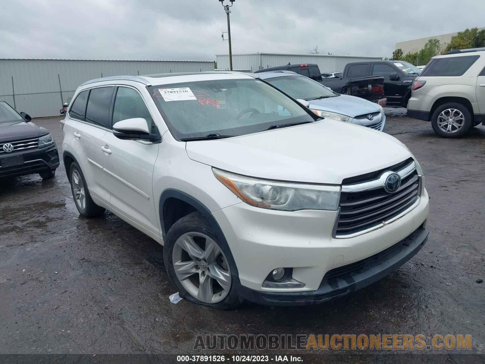 5TDYKRFH9FS089619 TOYOTA HIGHLANDER 2015