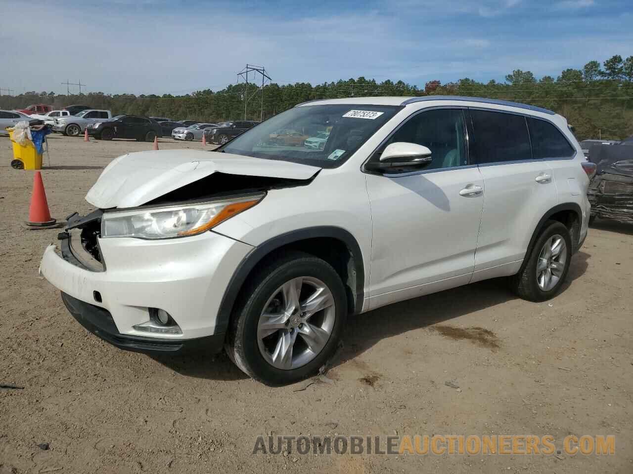 5TDYKRFH9FS092777 TOYOTA HIGHLANDER 2015