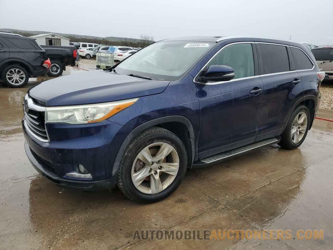 5TDYKRFH9FS097199 TOYOTA HIGHLANDER 2015