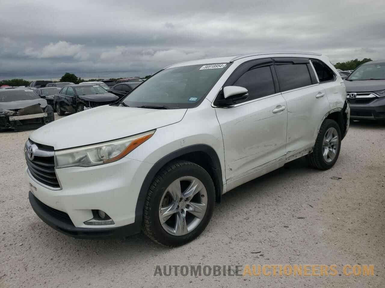 5TDYKRFH9FS106029 TOYOTA HIGHLANDER 2015