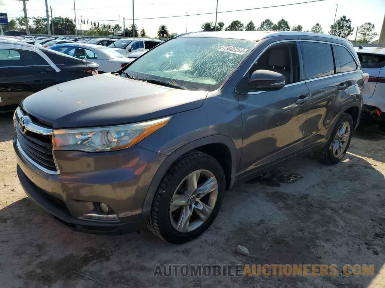 5TDYKRFH9GS127206 TOYOTA HIGHLANDER 2016