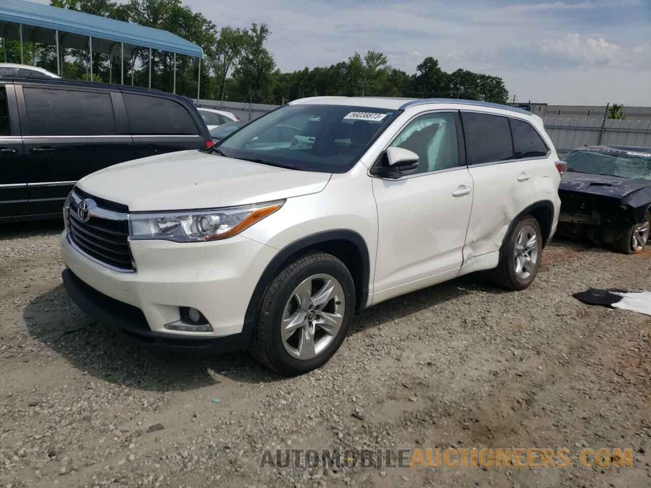 5TDYKRFH9GS145043 TOYOTA HIGHLANDER 2016