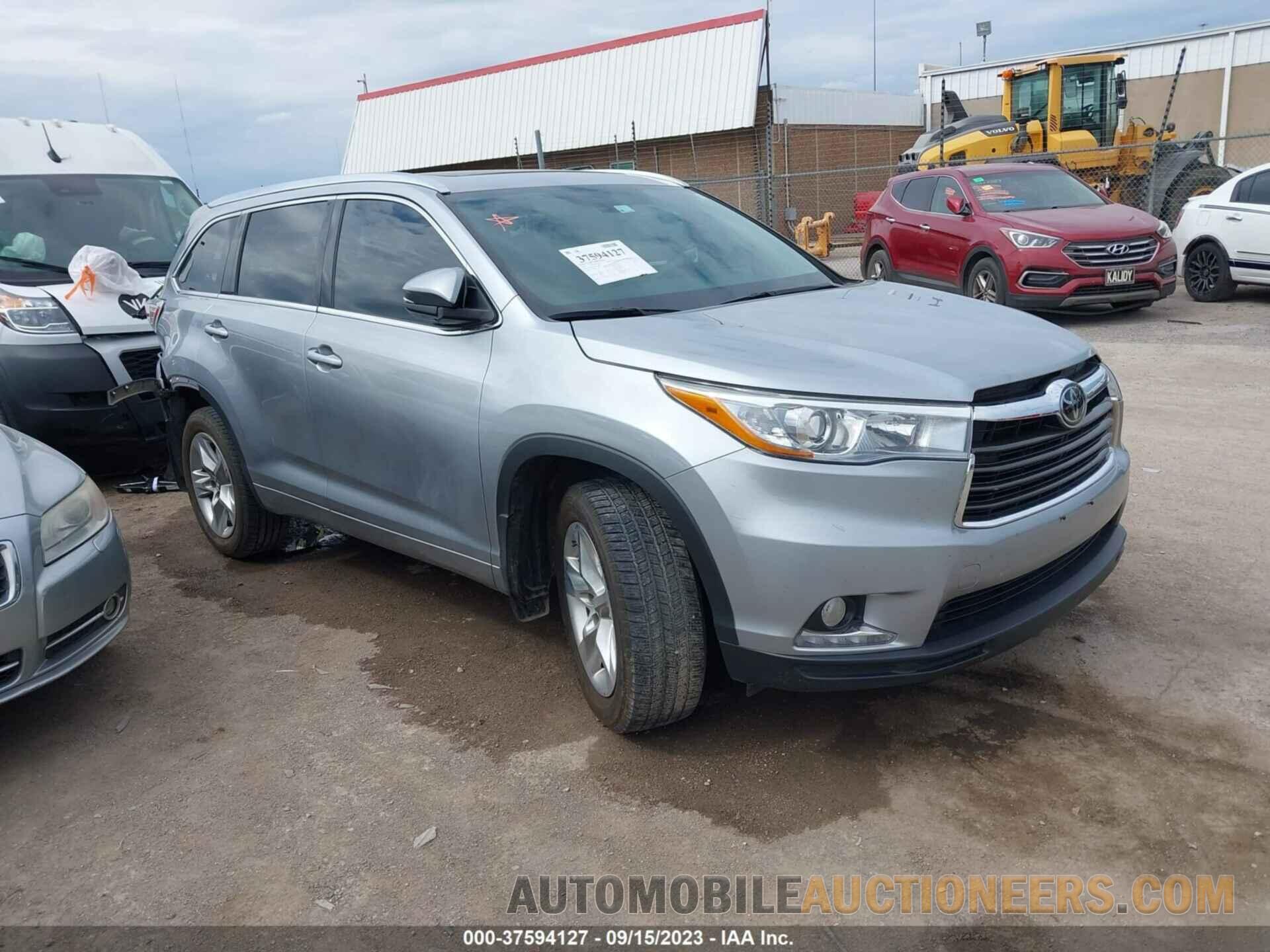 5TDYKRFH9GS162750 TOYOTA HIGHLANDER 2016