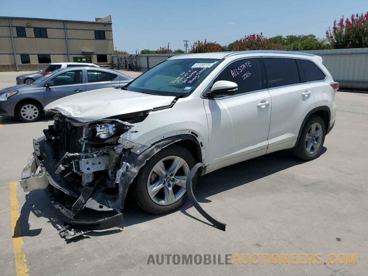 5TDYKRFH9GS186241 TOYOTA HIGHLANDER 2016