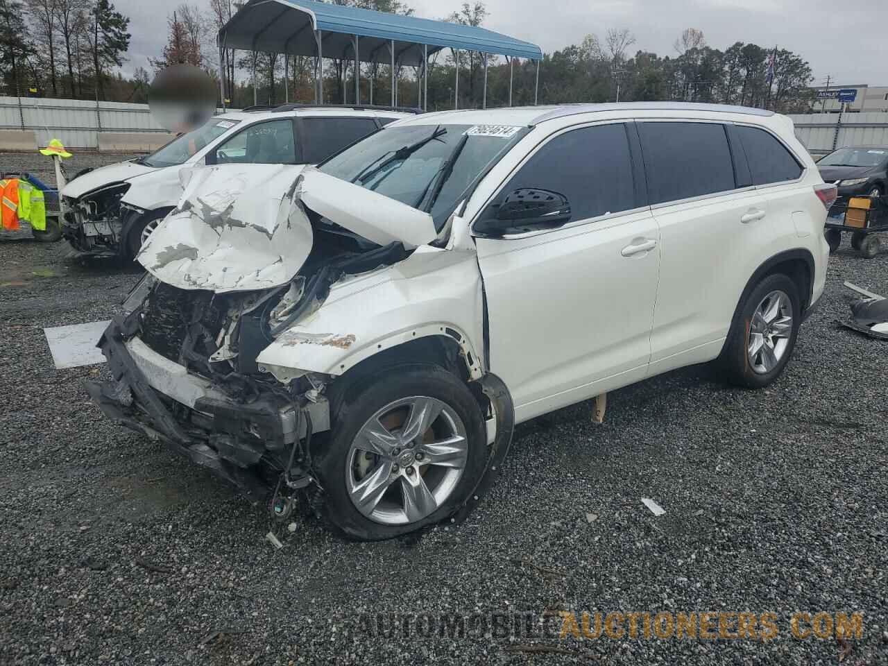 5TDYKRFHXES017374 TOYOTA HIGHLANDER 2014