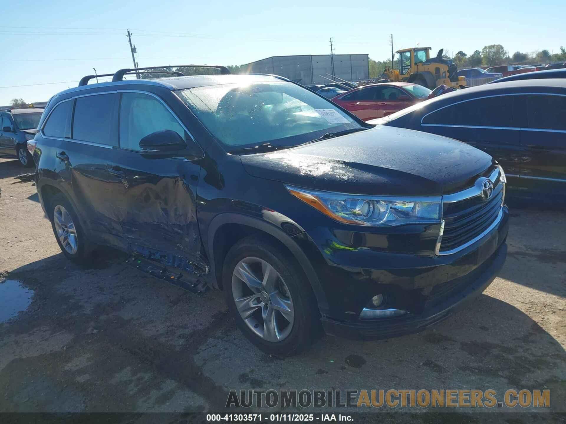 5TDYKRFHXFS046908 TOYOTA HIGHLANDER 2015