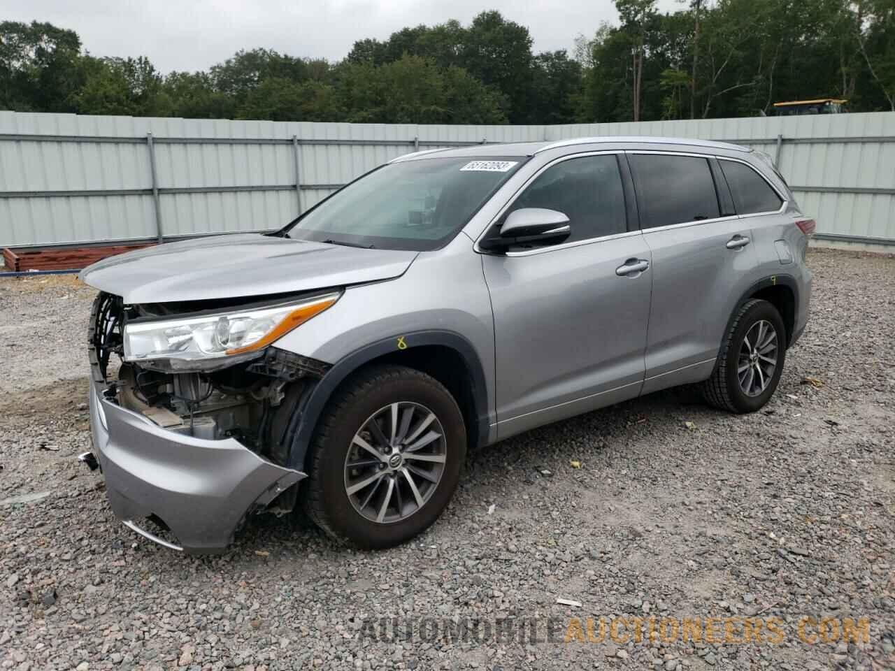 5TDYKRFHXFS063773 TOYOTA HIGHLANDER 2015