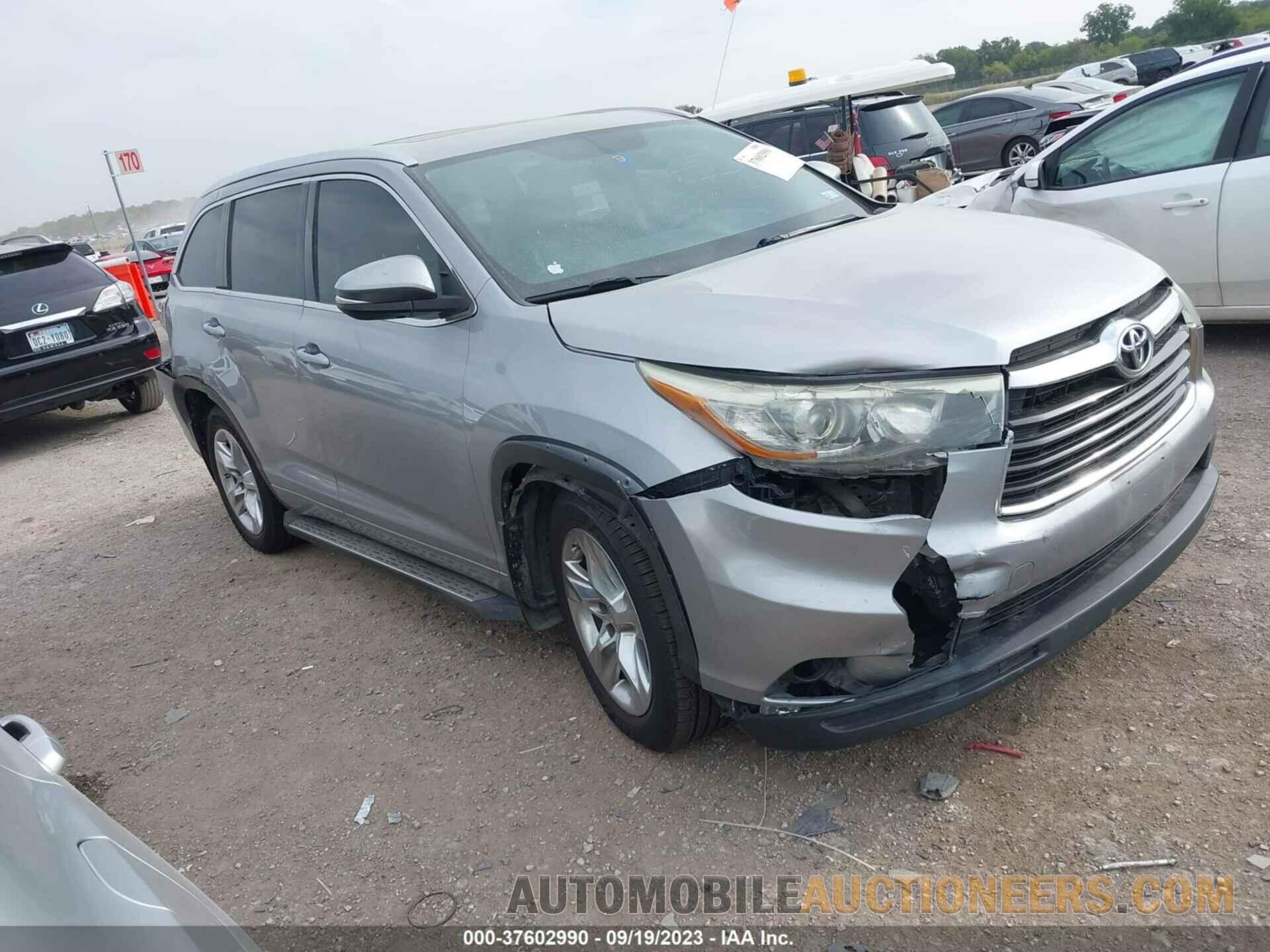 5TDYKRFHXFS065913 TOYOTA HIGHLANDER 2015