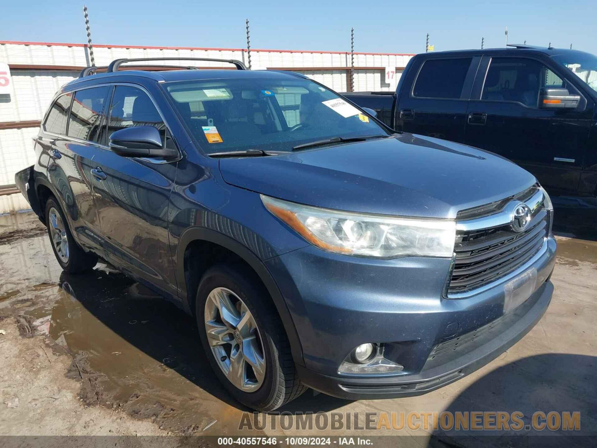 5TDYKRFHXFS065975 TOYOTA HIGHLANDER 2015