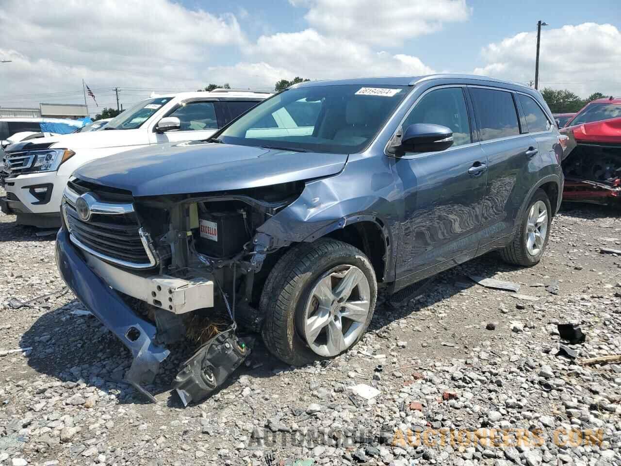 5TDYKRFHXFS088141 TOYOTA HIGHLANDER 2015