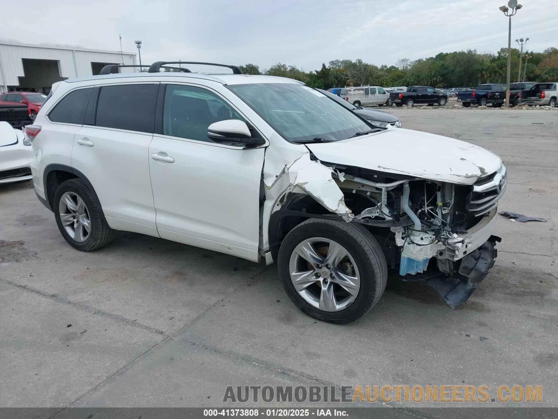 5TDYKRFHXFS105522 TOYOTA HIGHLANDER 2015