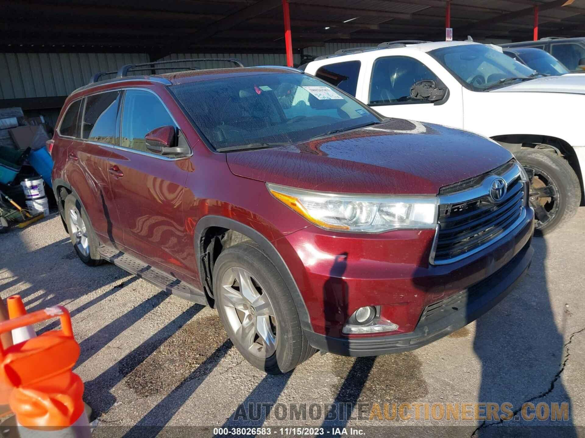 5TDYKRFHXGS127344 TOYOTA HIGHLANDER 2016