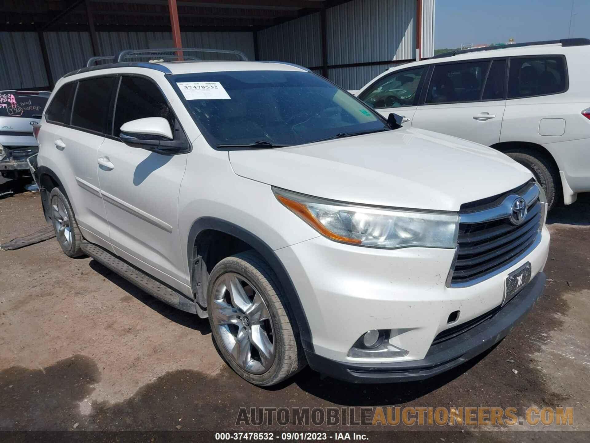 5TDYKRFHXGS133936 TOYOTA HIGHLANDER 2016