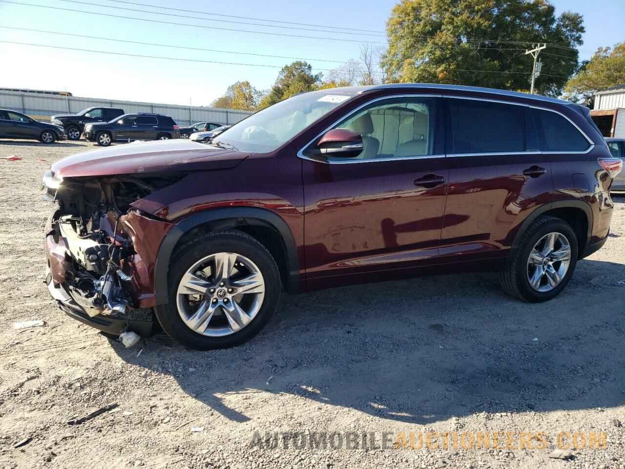 5TDYKRFHXGS136304 TOYOTA HIGHLANDER 2016