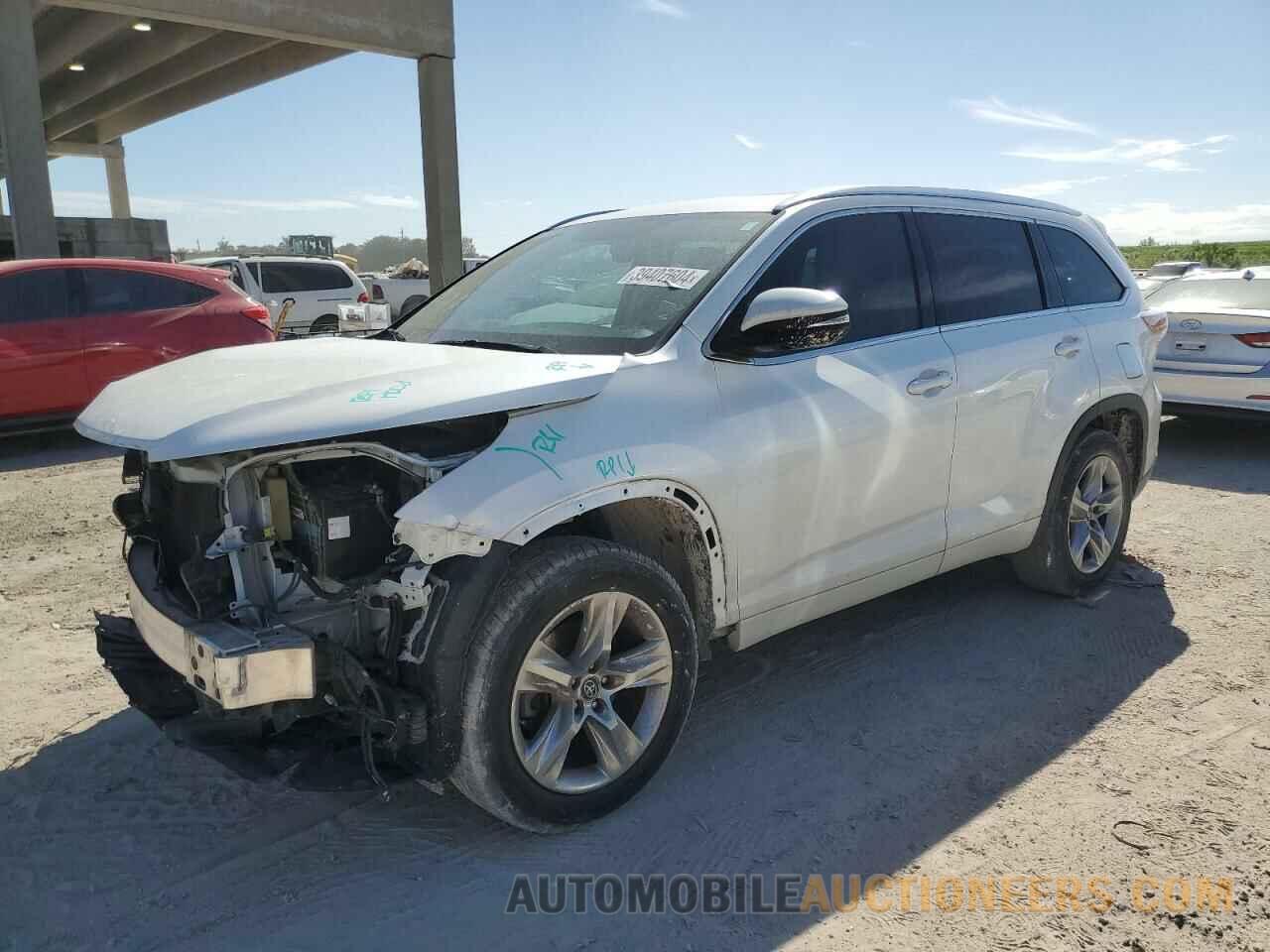 5TDYKRFHXGS186507 TOYOTA HIGHLANDER 2016