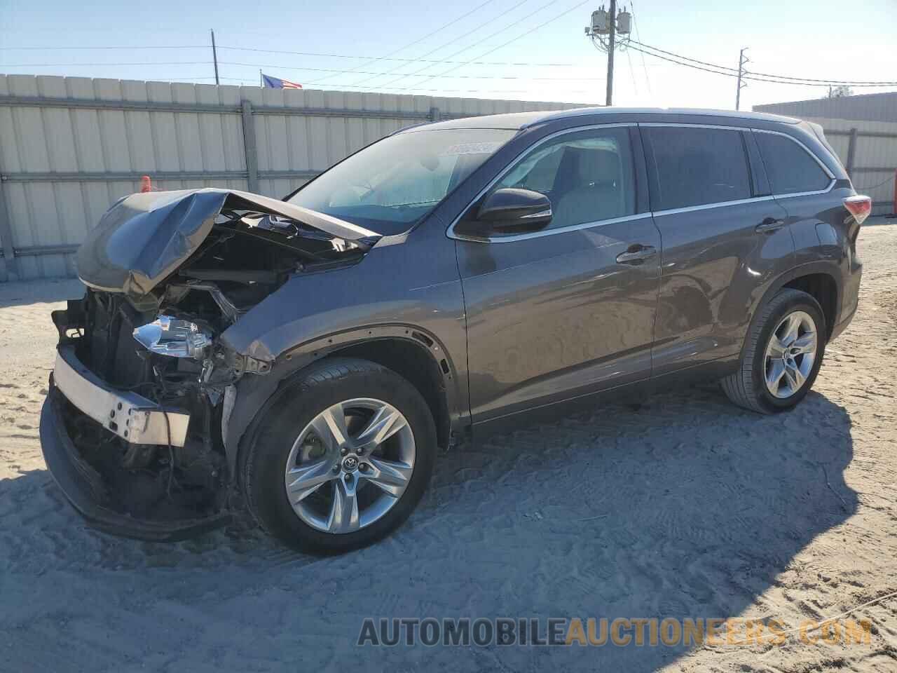 5TDYKRFHXGS187348 TOYOTA HIGHLANDER 2016