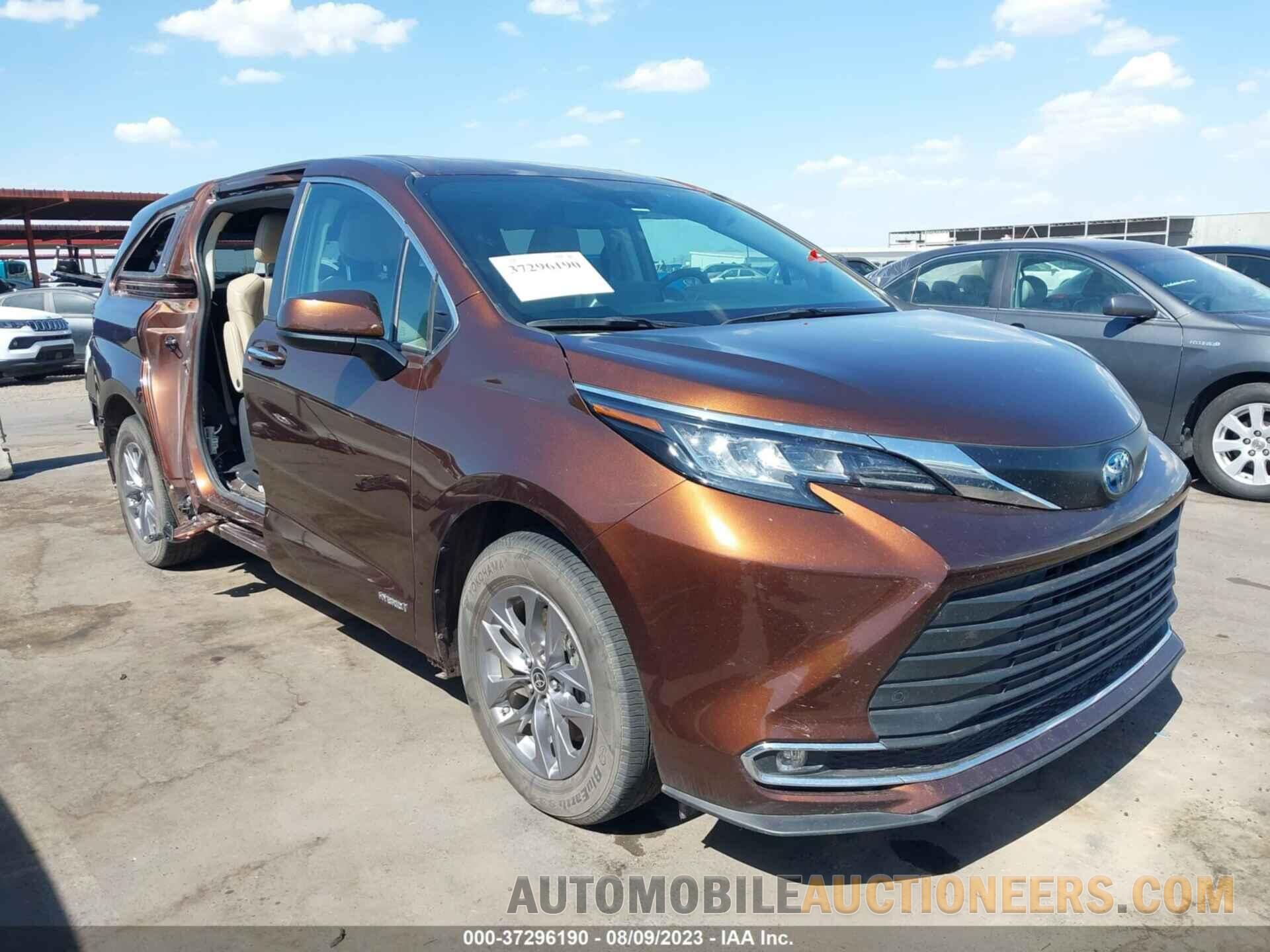 5TDYRKEC0MS044154 TOYOTA SIENNA 2021