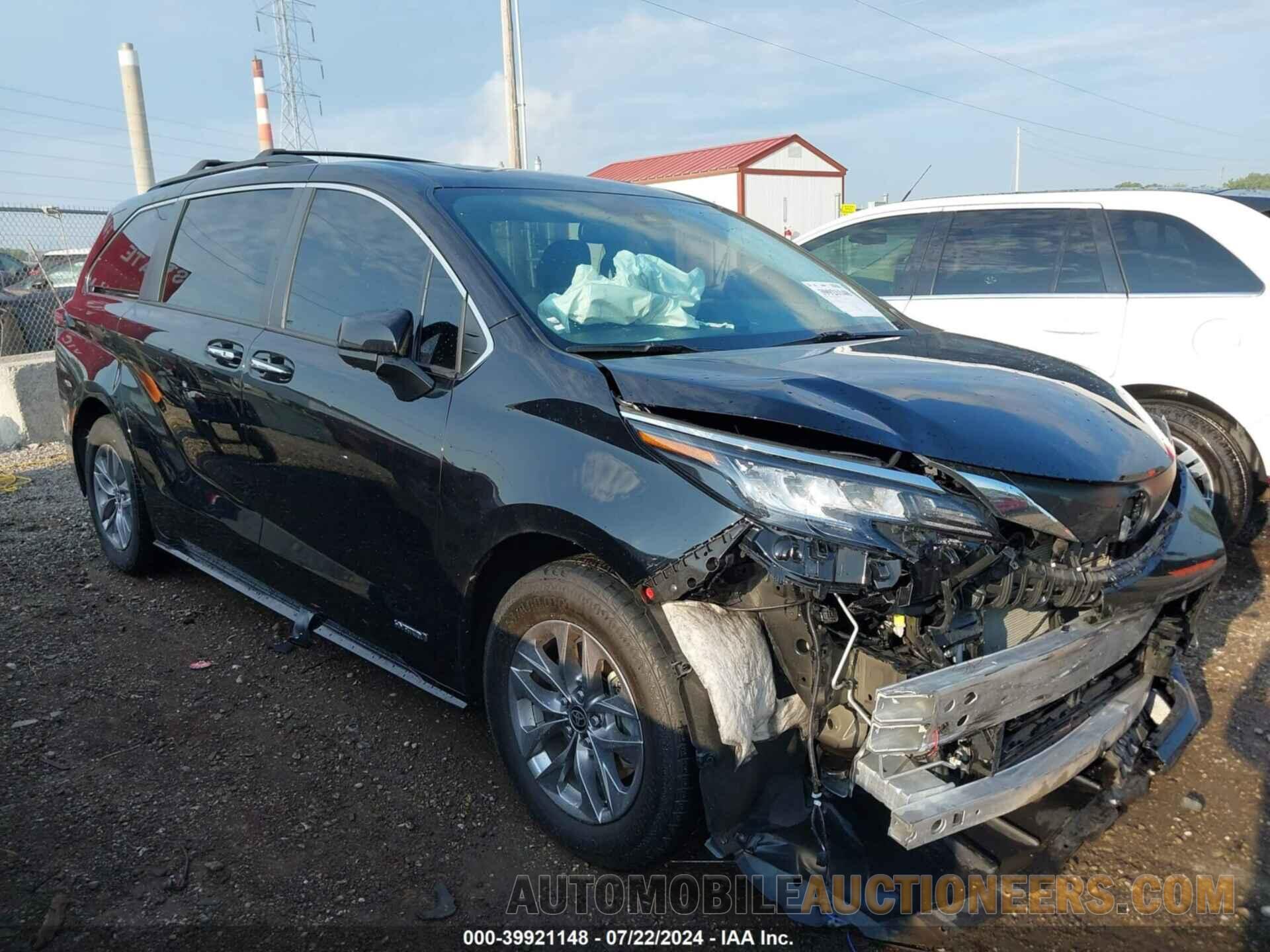 5TDYRKEC0MS046342 TOYOTA SIENNA 2021