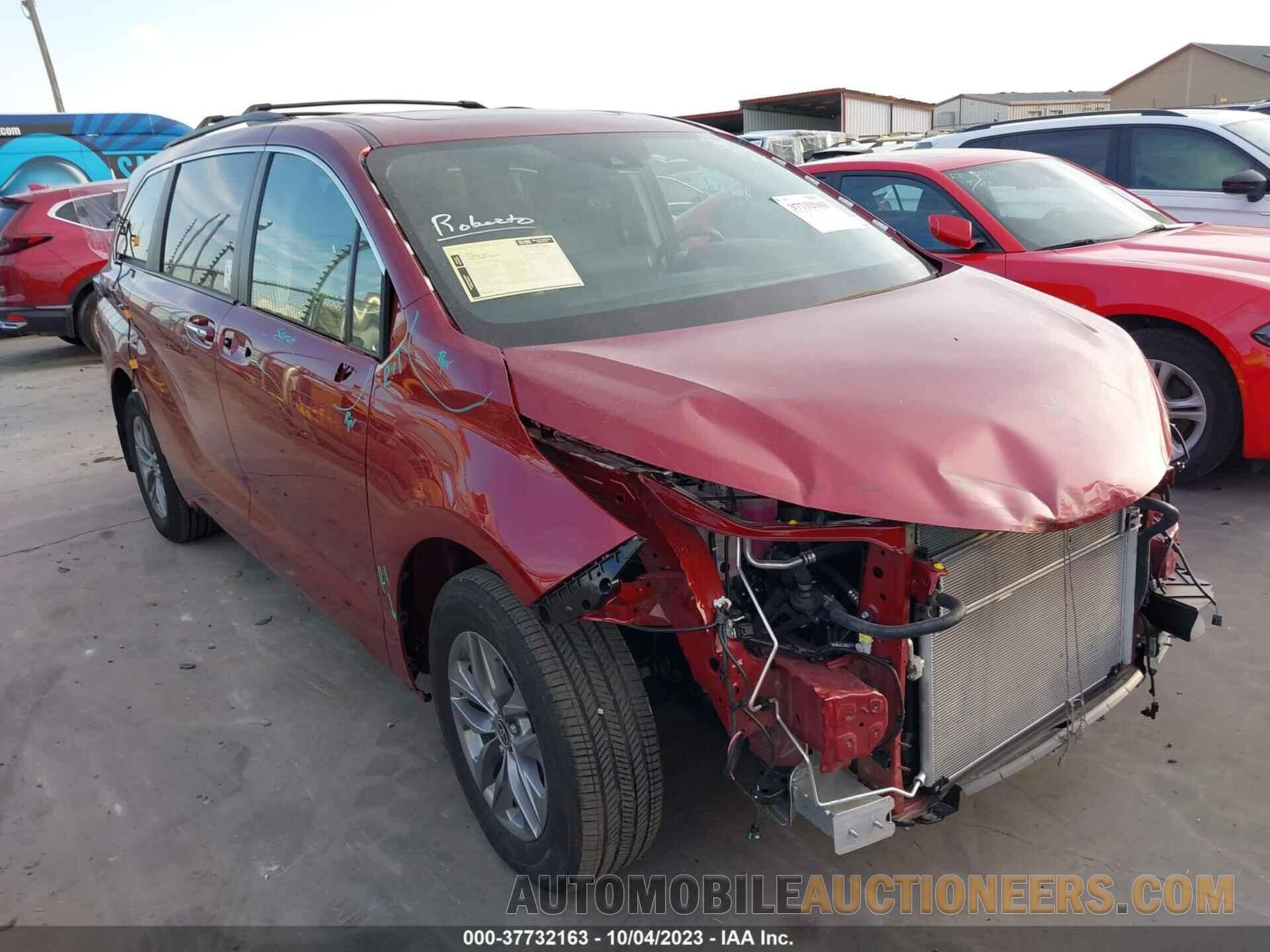 5TDYRKEC0NS088463 TOYOTA SIENNA 2022