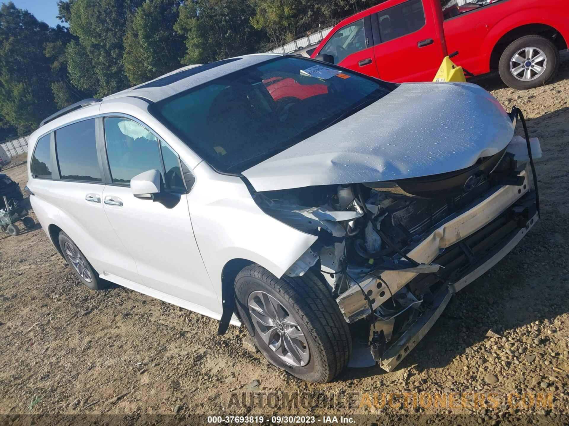 5TDYRKEC0NS094912 TOYOTA SIENNA 2022