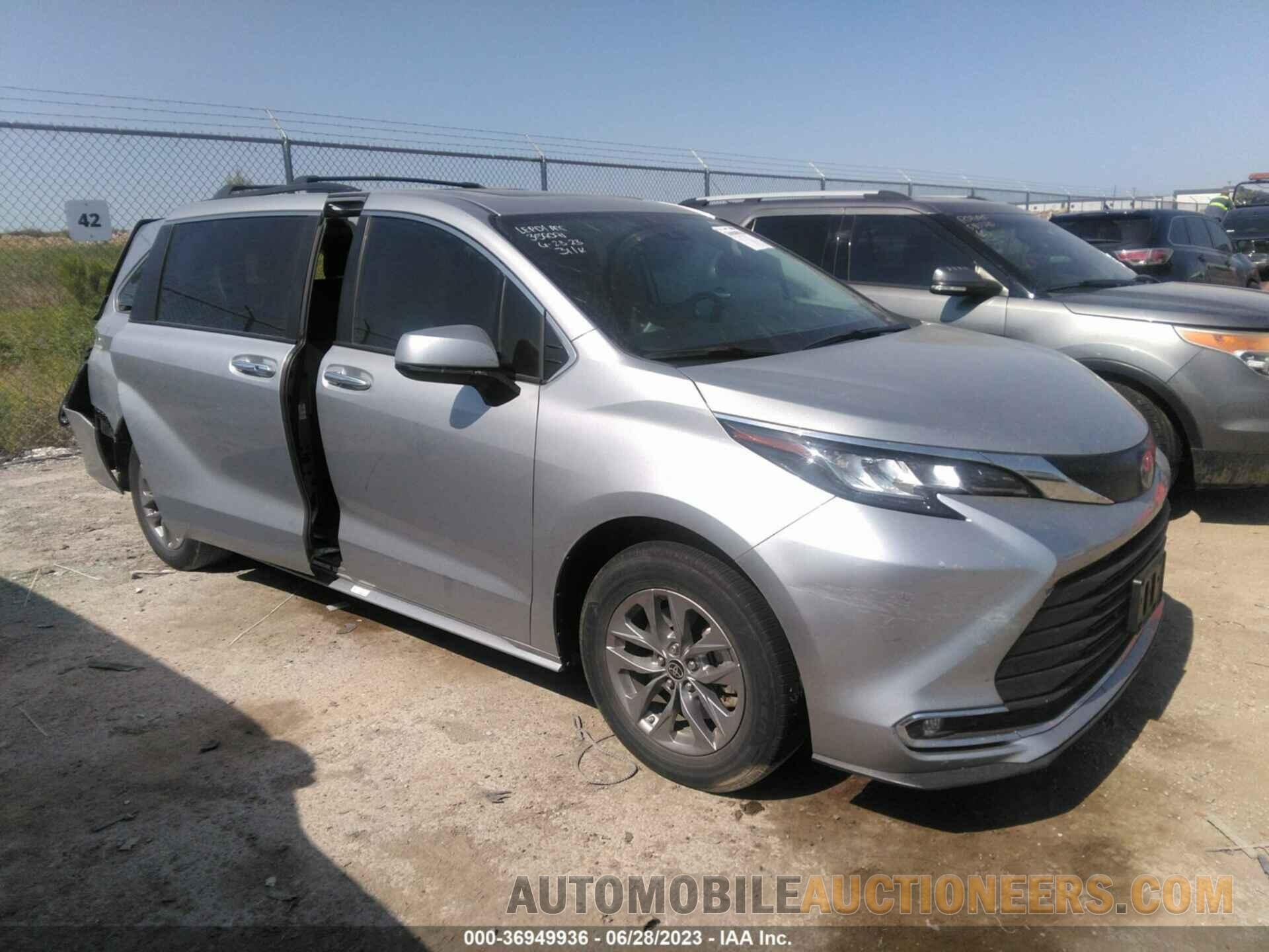 5TDYRKEC0NS102958 TOYOTA SIENNA 2022