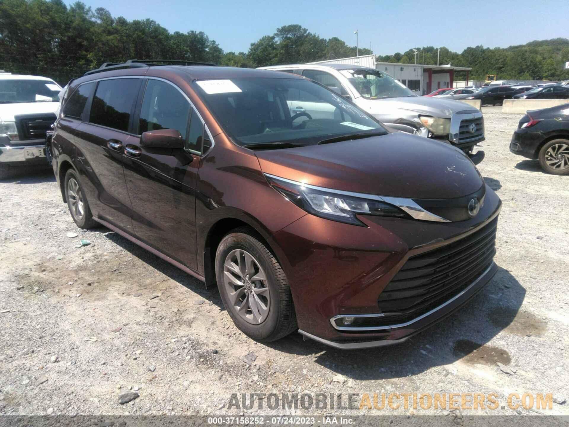 5TDYRKEC0NS103639 TOYOTA SIENNA 2022