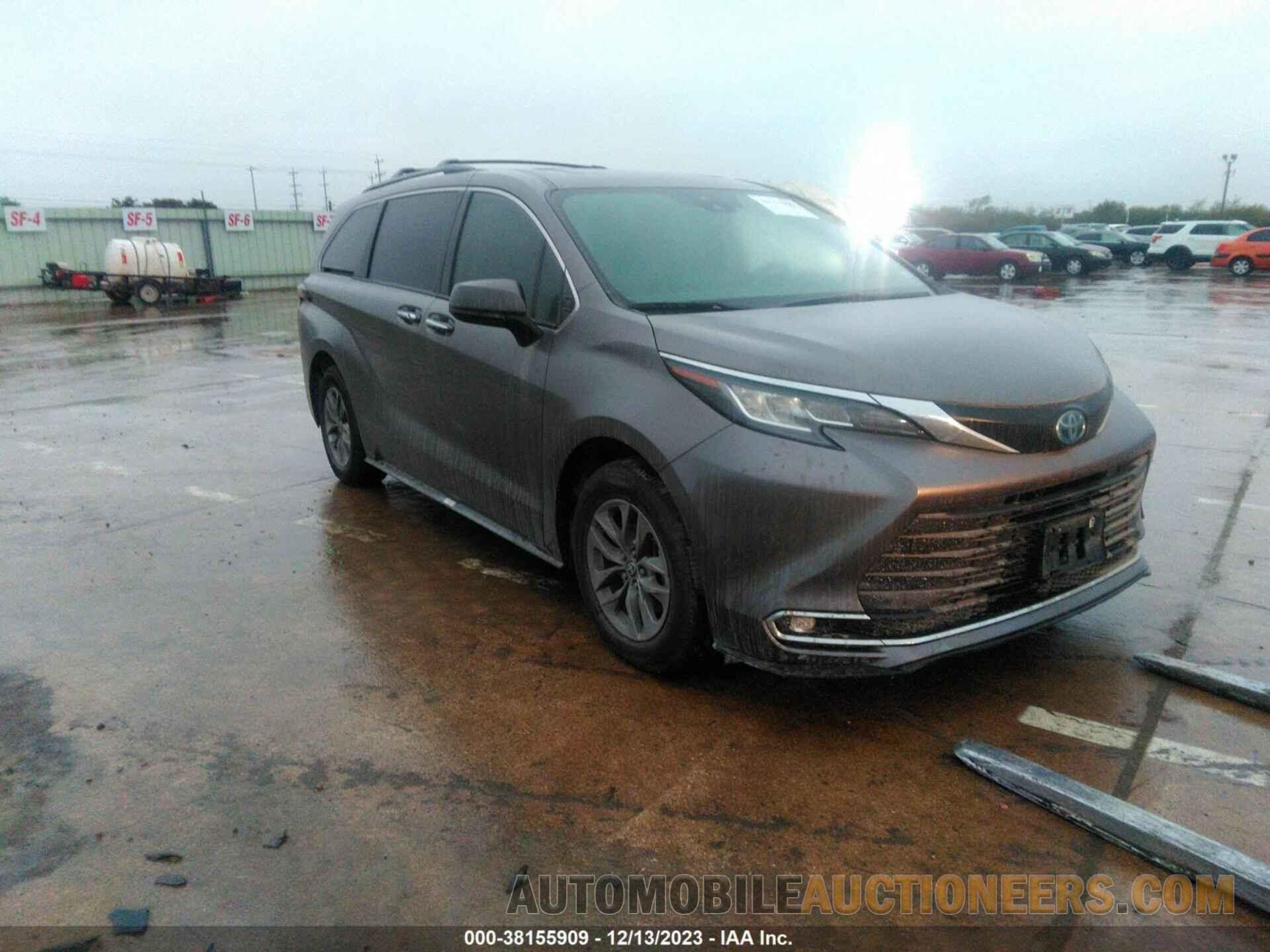 5TDYRKEC0NS104323 TOYOTA SIENNA 2022