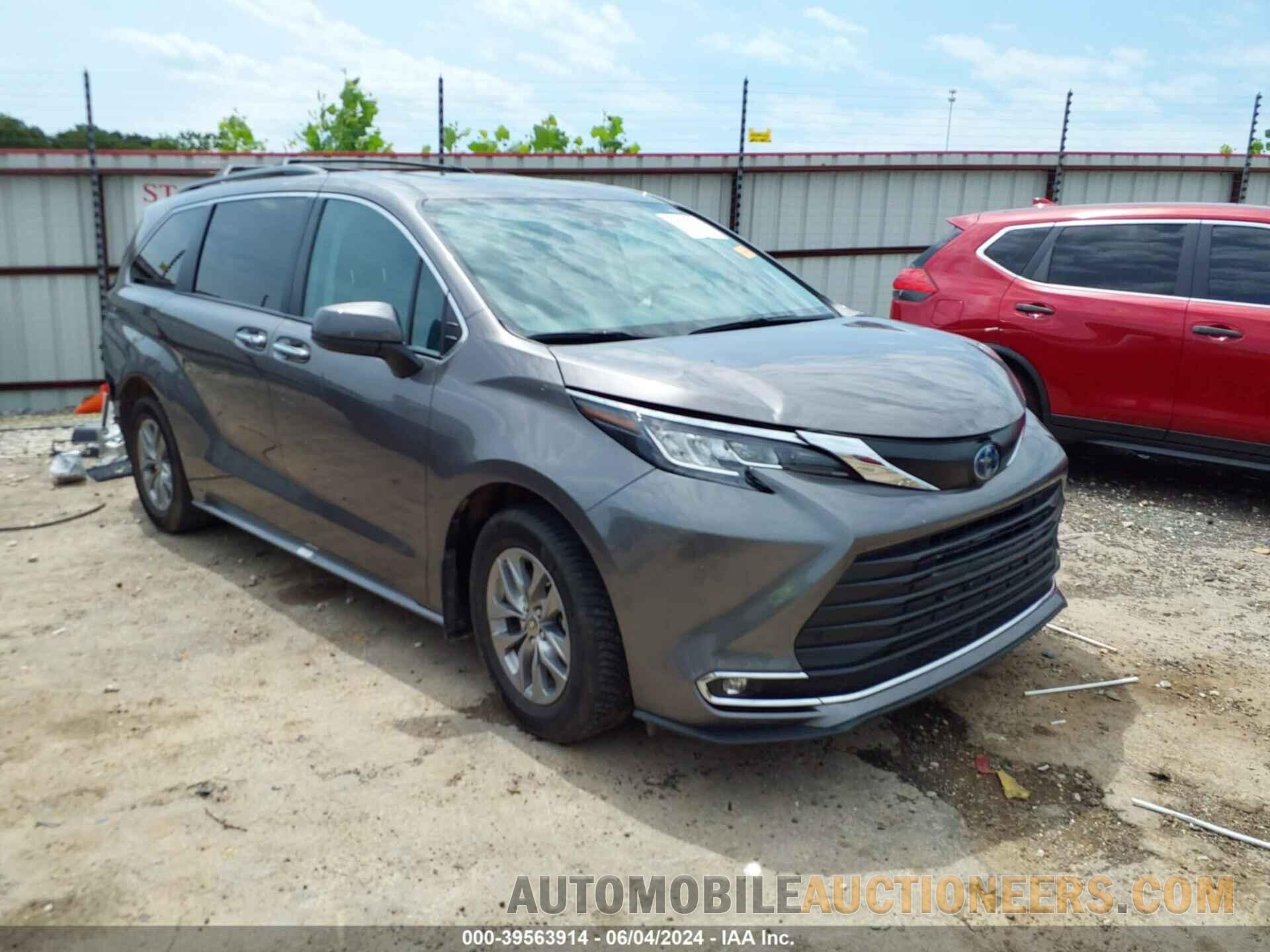 5TDYRKEC0NS107156 TOYOTA SIENNA 2022