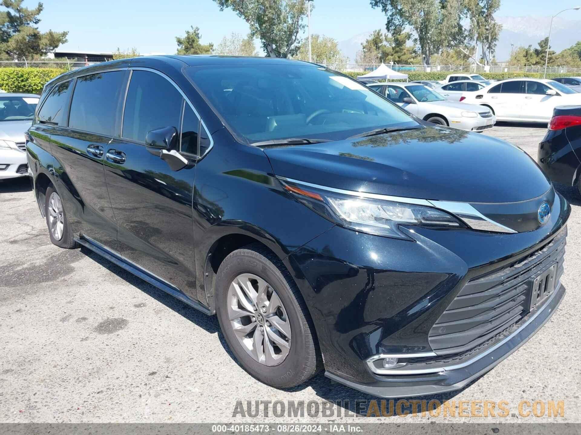 5TDYRKEC0NS117248 TOYOTA SIENNA 2022