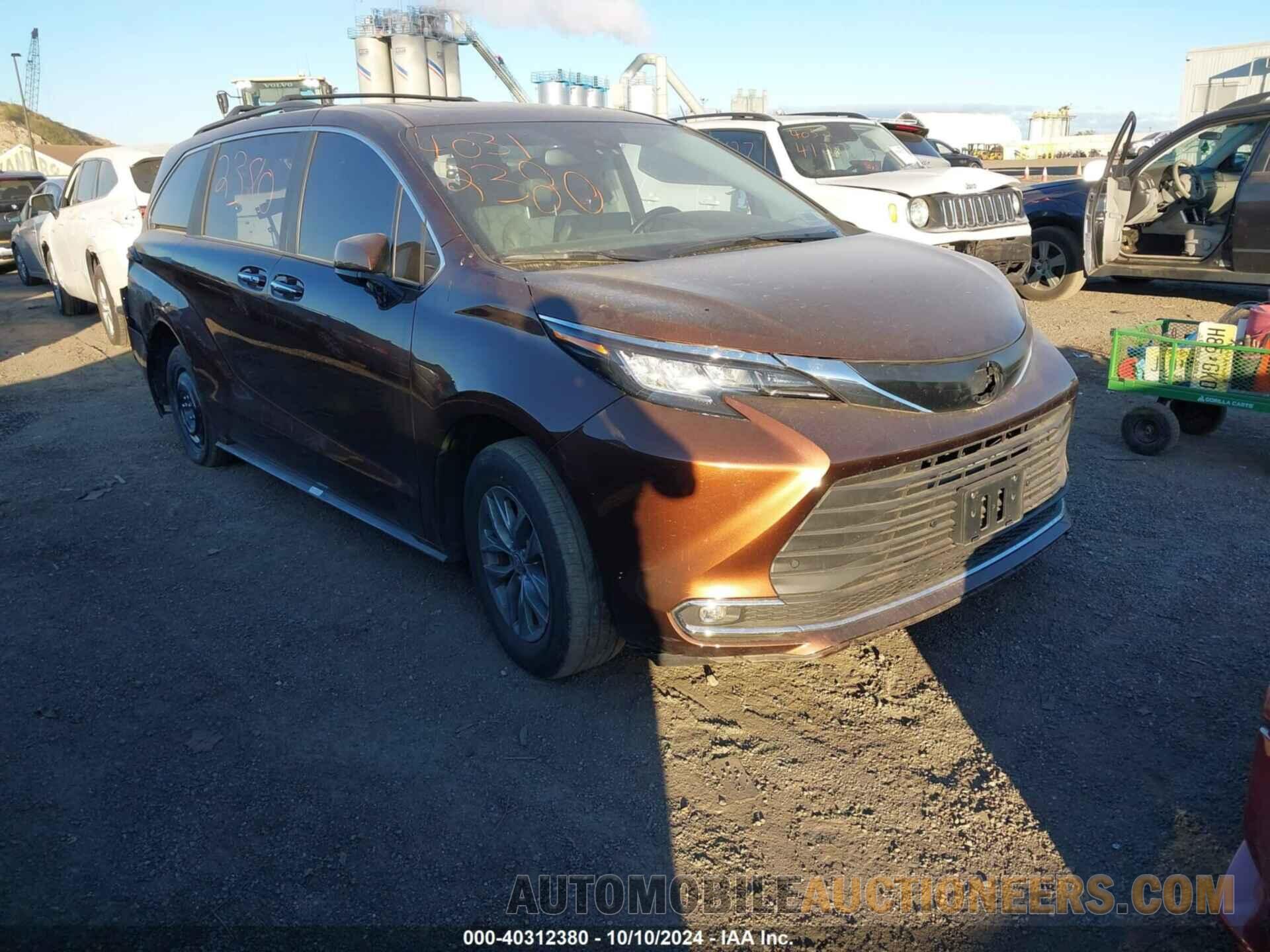 5TDYRKEC0NS122059 TOYOTA SIENNA 2022