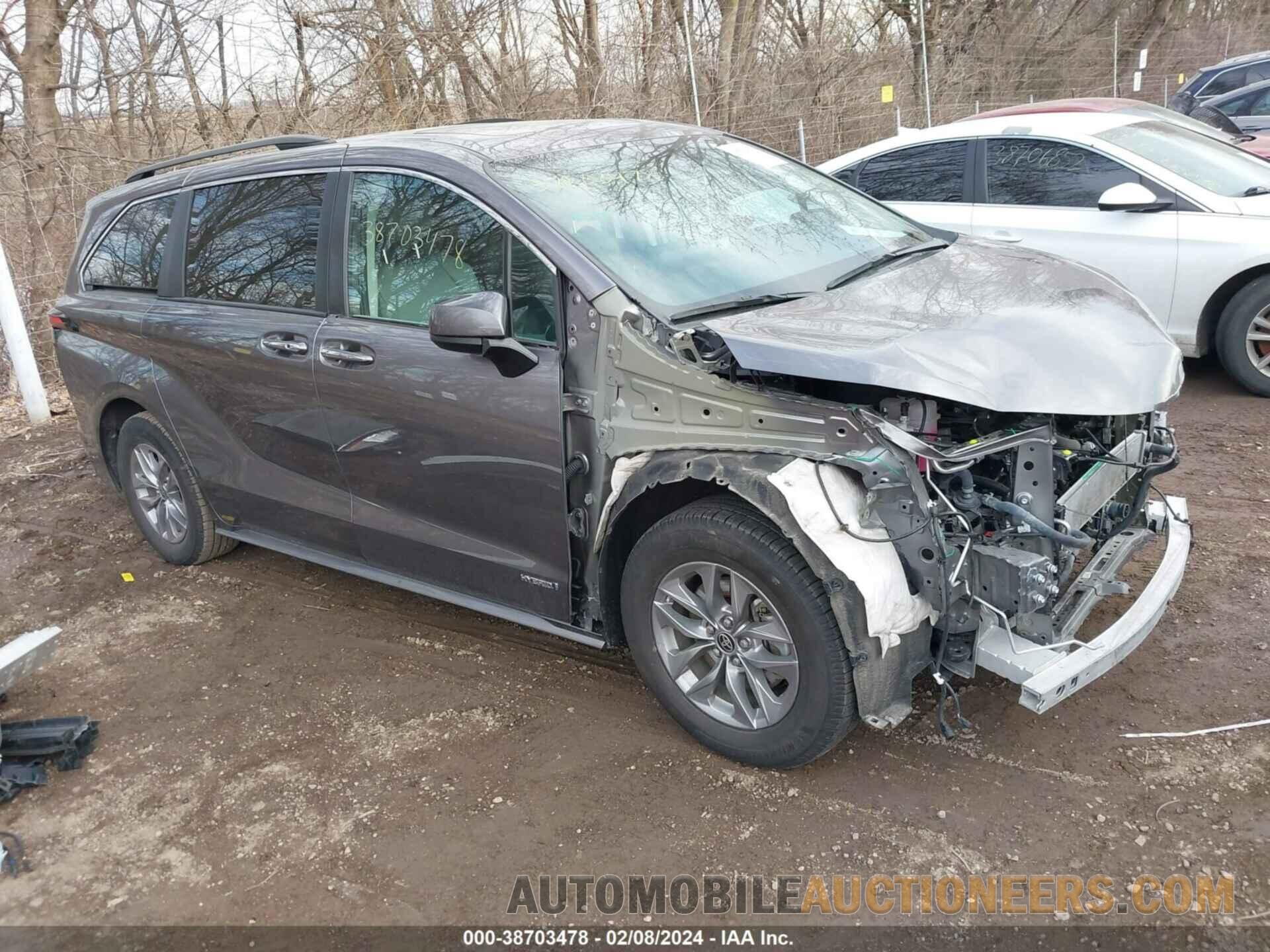 5TDYRKEC1MS059942 TOYOTA SIENNA 2021