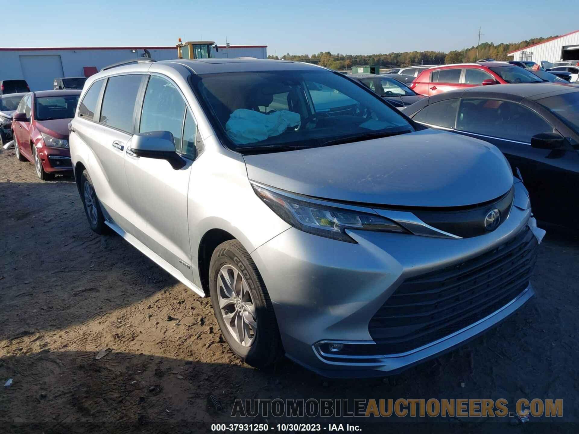 5TDYRKEC1MS064185 TOYOTA SIENNA 2021