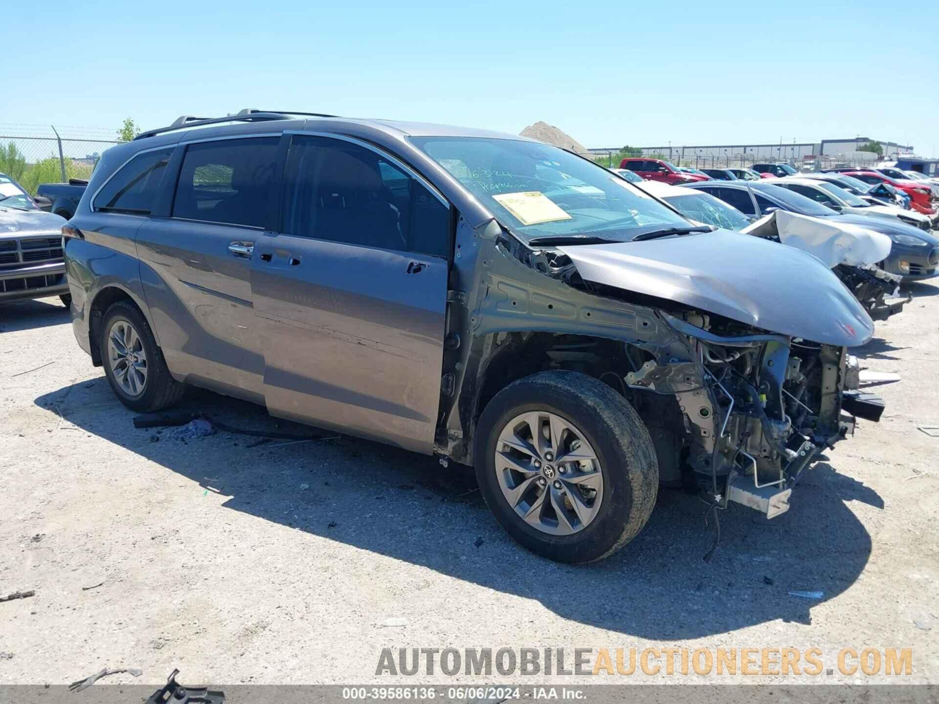 5TDYRKEC1MS065157 TOYOTA SIENNA 2021